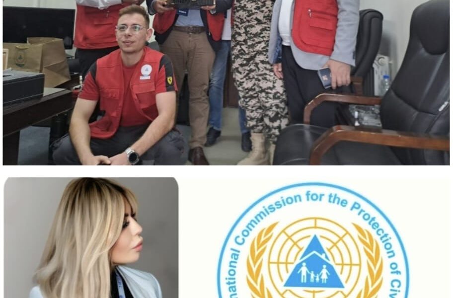 الهيئة الدولية لحماية المدنيين تكرّم المقدم إيهاب ديراني بمنحه درع الشرف الأعلى لبنان –