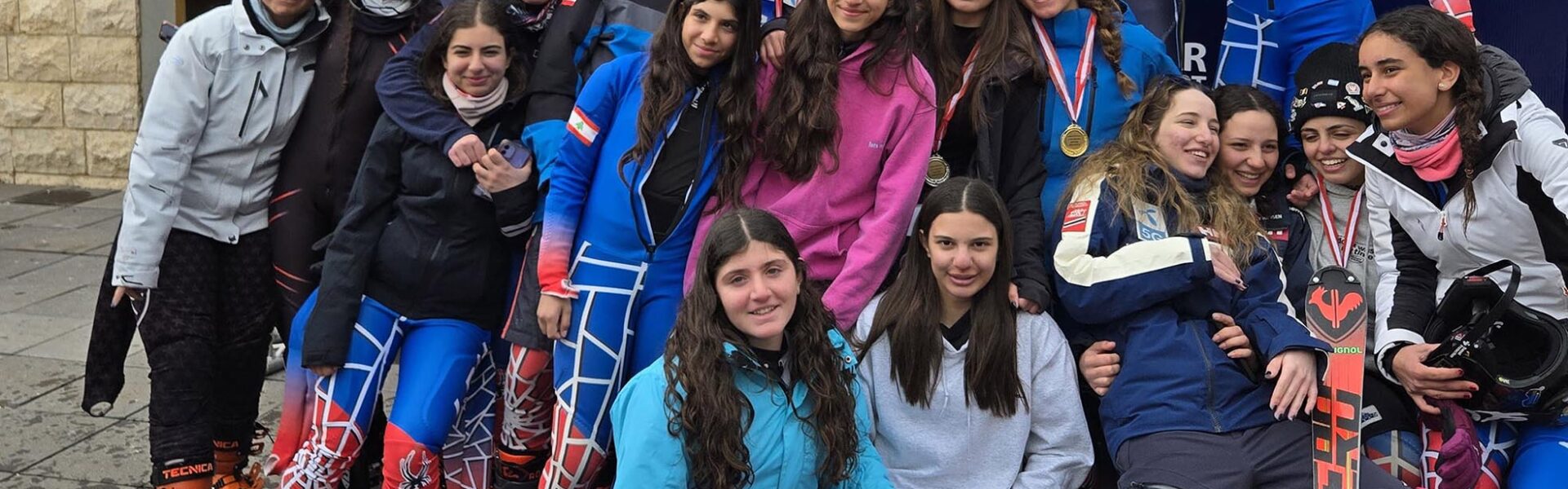 بطولة لبنان في التزلج الألبي لفئة الأولاد  الألقاب لماما ،اسطفان،دبانه وشرفان