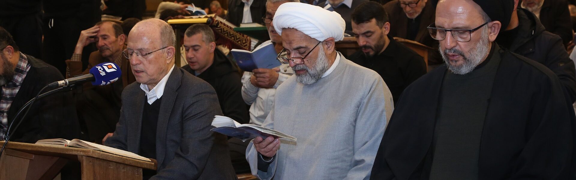 مراسم احياء ليلة القدر الكبرى في مسجد الامامين الحسنين(ع) في حارة حريك