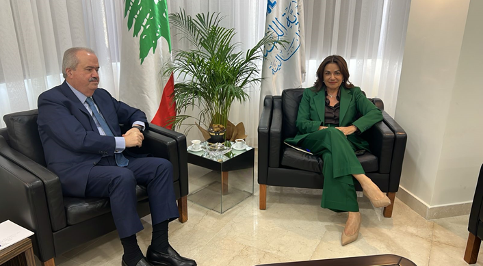 لقاء وزير المالية ووزيرة الشؤون الاجتماعية (تواصل وزير المالية ووزيرة الشؤون الاجتماعية)