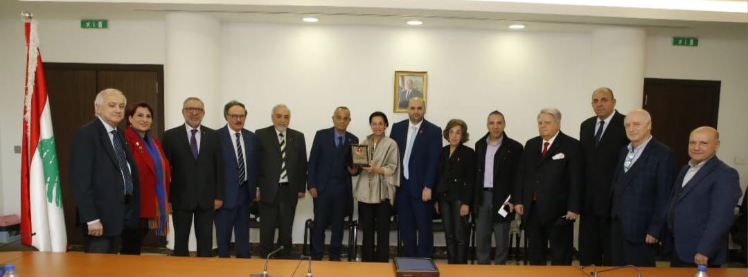وفد اندية الروتاري من لجنة شلل الأطفال يزور وزير الصحة لإطلاق مشروع الروتاري لعام 2025 في لبنان