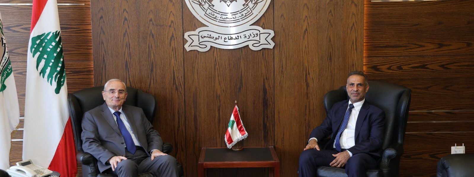 وزير الدفاع الوطني استقبل سفراء ووفدًا أميركيًا وبحث معهم دعم الجيش اللبناني وتطبيق القرار 1701