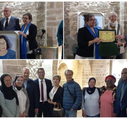 32 فنانًا من المغرب والعالم يُحيون المعرض الوطني الثالث لتيار “النزعة الخطوطية” من قلب باب برج مراكش بالصويرة
