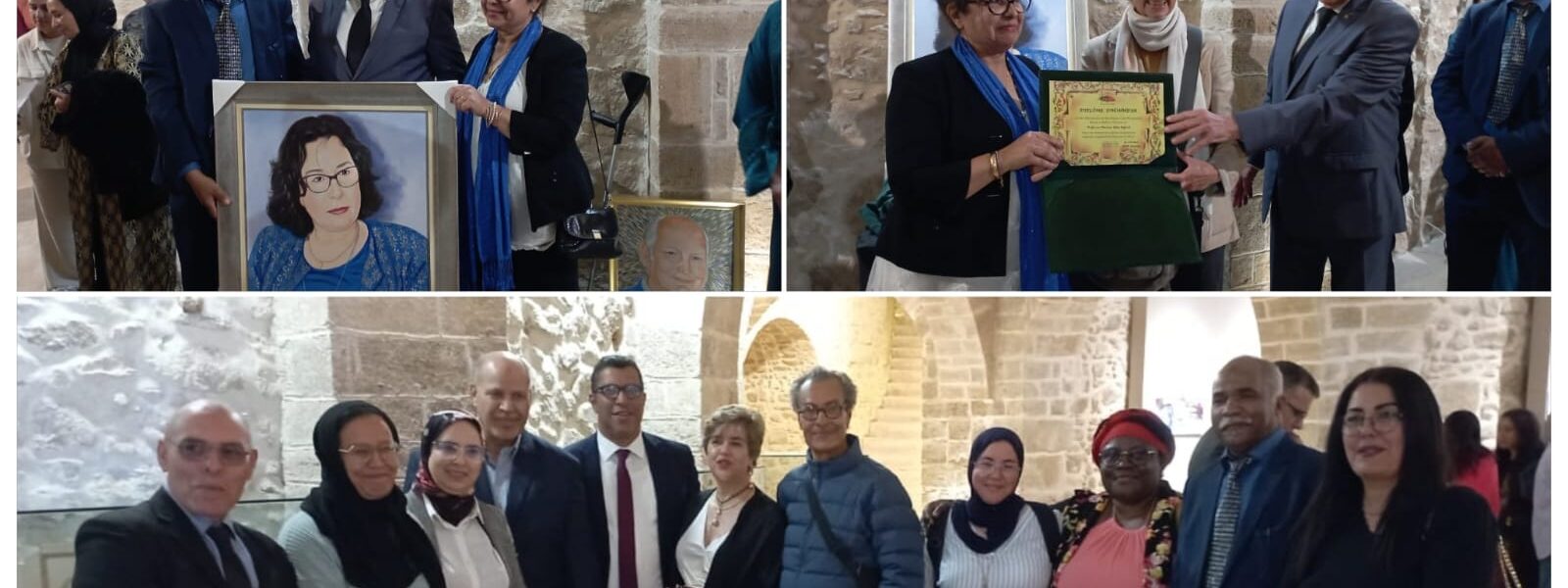 32 فنانًا من المغرب والعالم يُحيون المعرض الوطني الثالث لتيار “النزعة الخطوطية” من قلب باب برج مراكش بالصويرة