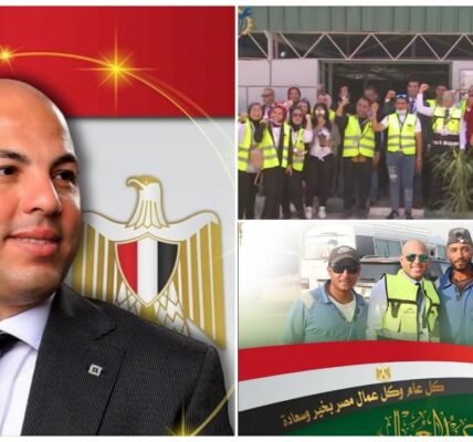 هيثم حسين في عيد العمال الرئيس السيسي أنصف العمال بقانون تاريخي.. وندائي للمصريين: لا تتوقفوا عن الإنتاج فأنتم شعلة التنمية