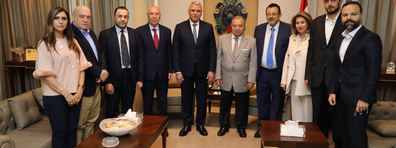 إستقبل المدير العام للأمن العام اللواء حسن شقير وفداً من نقابة الصحافة في لبنان
