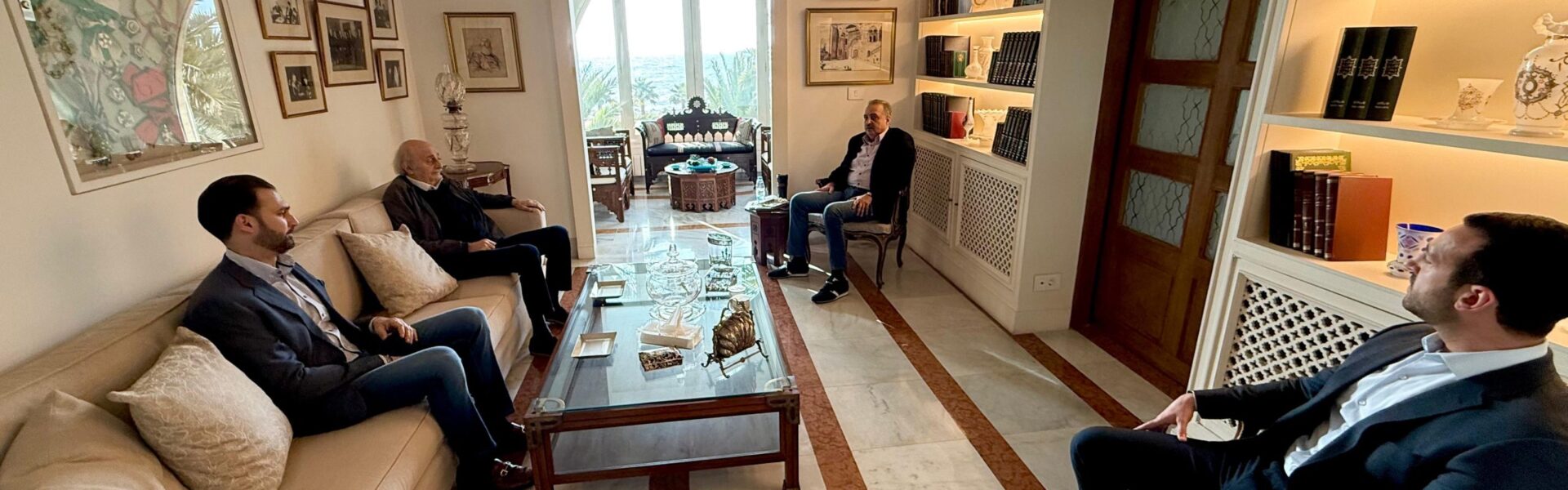 أرسلان يلتقي جنبلاط في خلدة