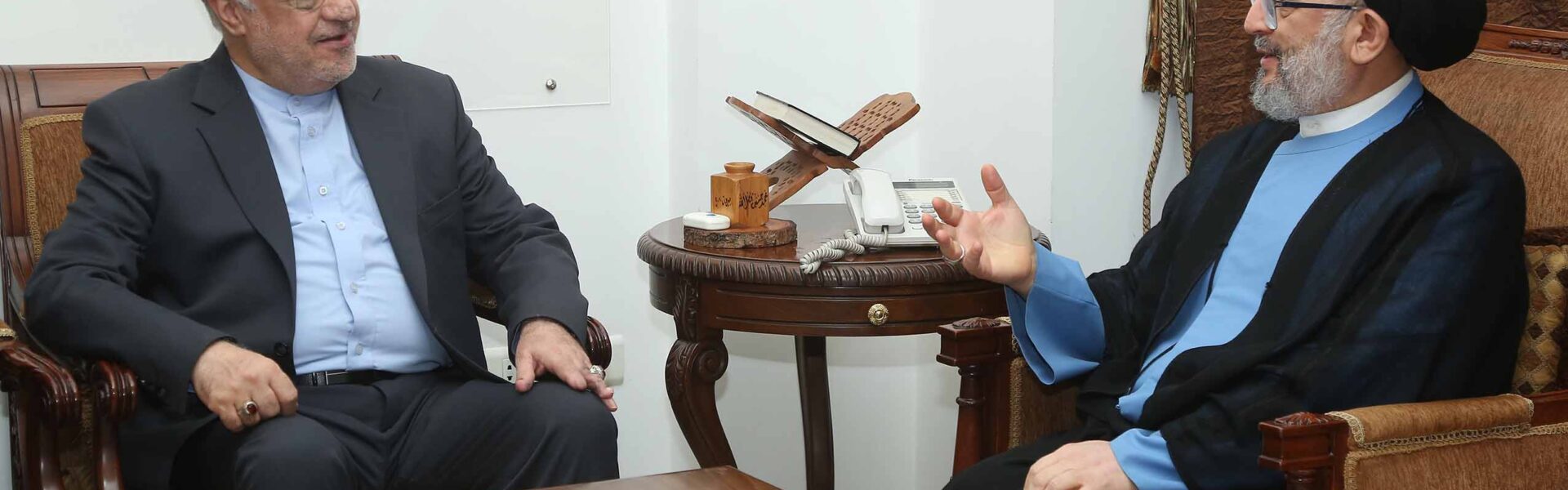 العلامة فضل الله استقبل السّفير الإيراني المرحلة صعبة وتحتاج لحوار عام وخاص