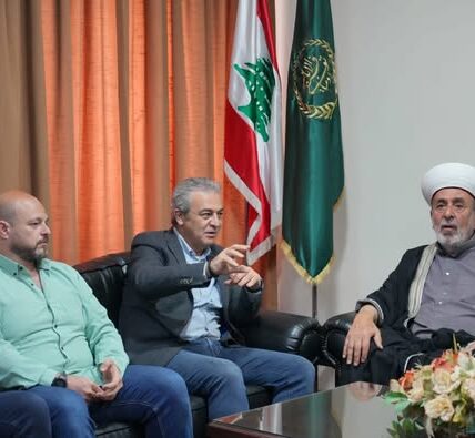 المرشح لرئاسة بلدية صيدا مصطفى حجازي وأعضاء لائحة “سوا لصيدا” التقوا المفتيين سوسان وعسيران