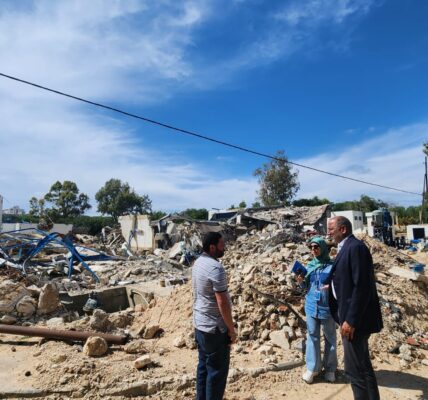 بيان منسق الشؤون الإنسانية، عمران ريزا،  بعيد زيارته لصور وبنت جبيل في جنوب لبنان