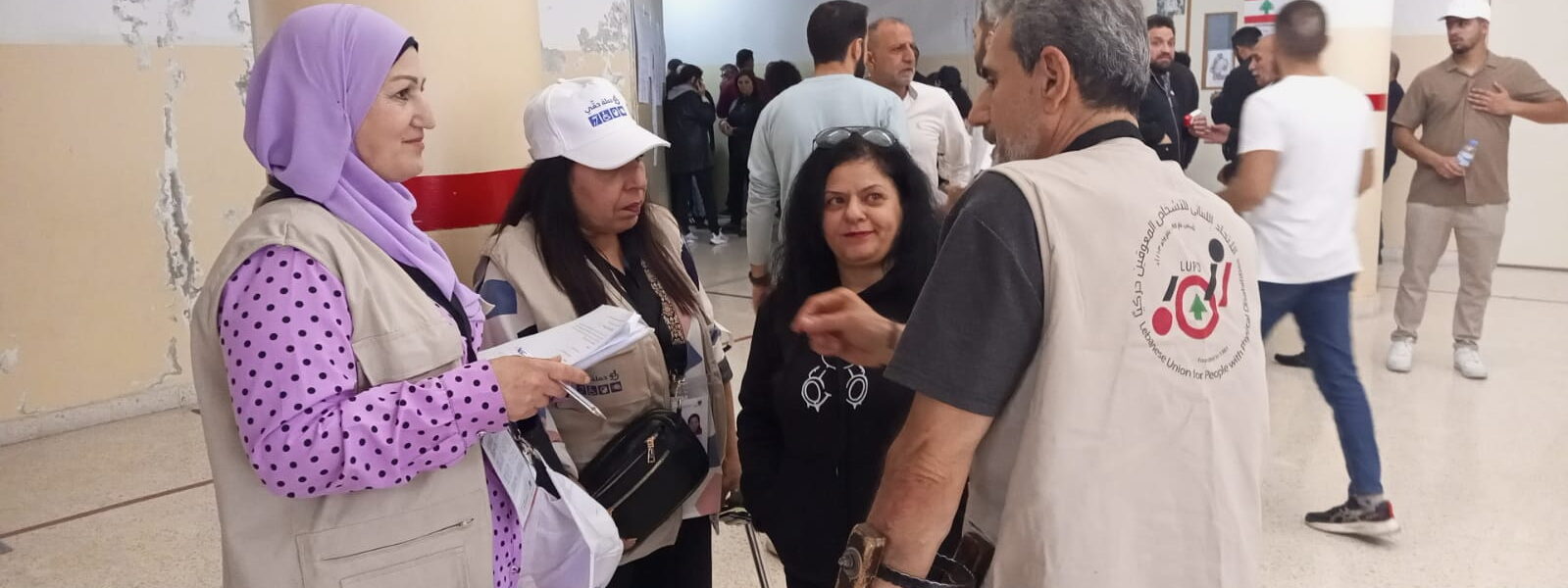 حملة حقي – اقتراع الناخبين المعوقين في جبل لبنان