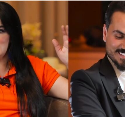 حورية فرغلي تتغزل في نزار الفارس : لحيتك تعجبني وأنت في غاية الأناقة