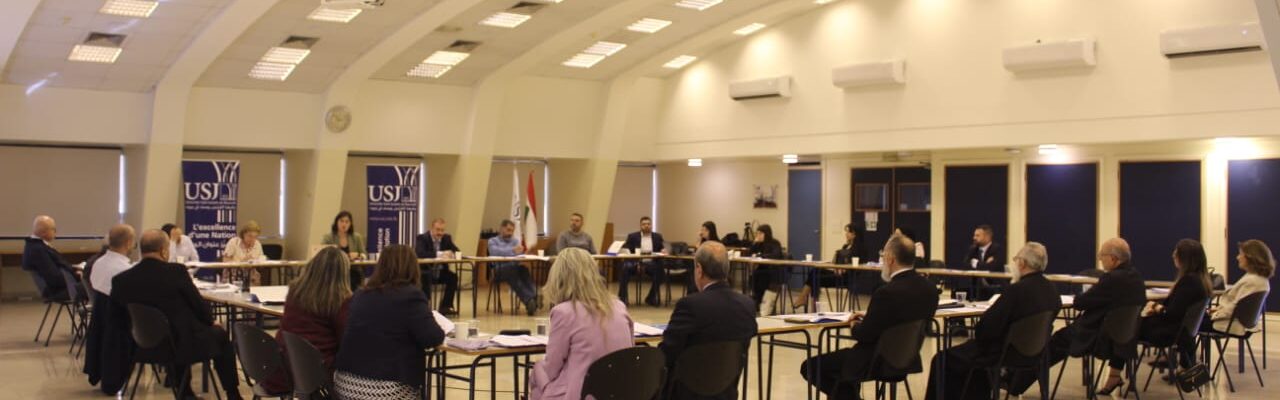 طاولة مستديرة حول  “مصلحة الطفل الفضلى” مع رؤساء المحاكم الروحية الاسلامية – المسيحية