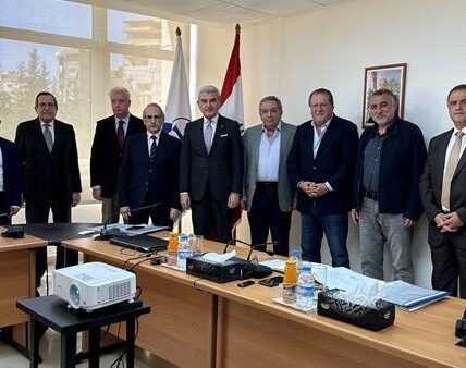 عيسى الخوري يترأس اجتماع مجلس ادارة معهد البحوث الصناعية