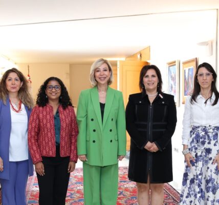 لقاء اللبنانية الأولى بالمديرة الإقليمية لصندوق الأمم المتحدة للسكان في الدول العربية