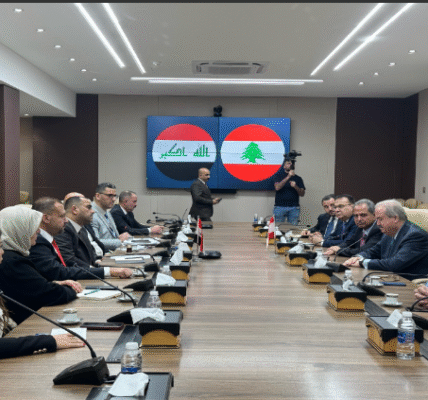 لقاءات الوزيران جابر وصدي في العراق (لقاءات الوزيران جابر وصدي في العراق)