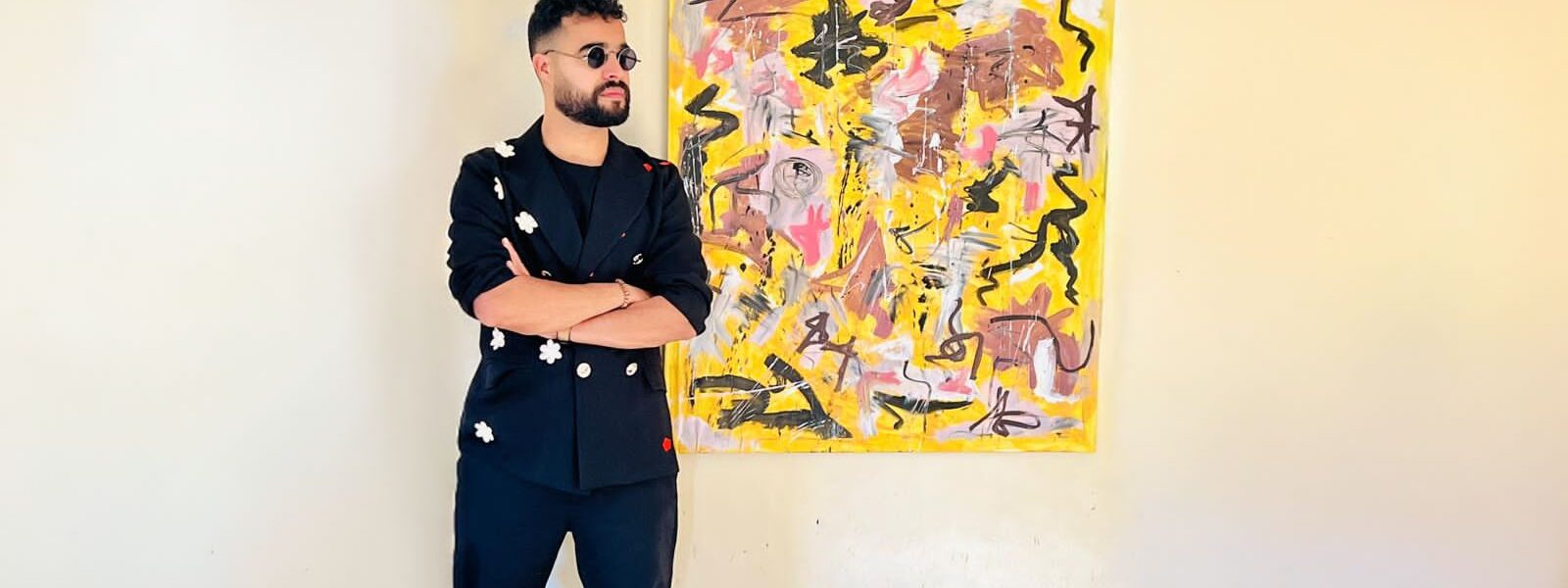 محمد أشرقي في معرض Living 4 Art : لوحات تحاكي الروح وتدعو للتأمل