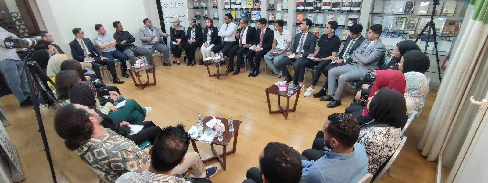 منتدى طابة للشباب ينظم جلسة نقاشية بعنوان “ذاكرة الحياة”