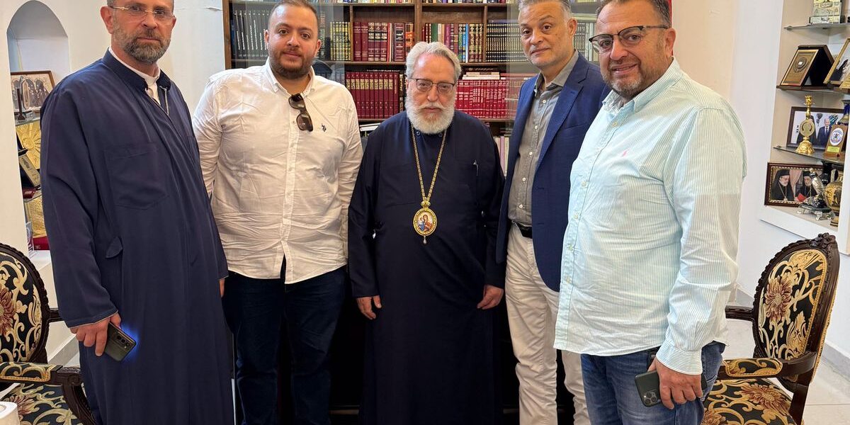 وفد لجنة التضامن اللبنانية الروسية يلتقي بالمطران كفوري